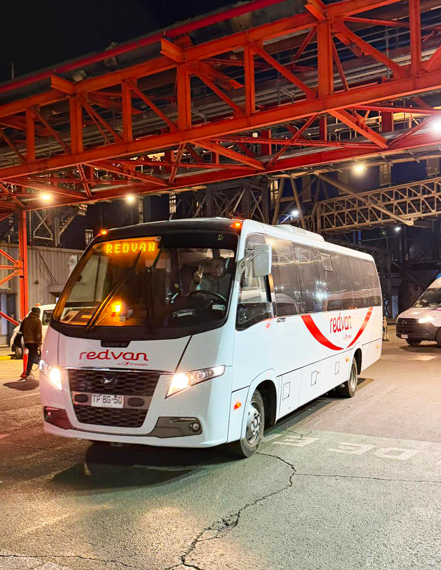 Transporte de personal a operaciones industriales